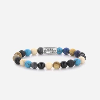 Armband - Staal/Beads | Rebel &amp; Rose