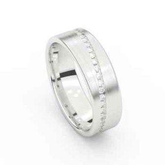 Trouwring - Briljant 18kt | Memoire