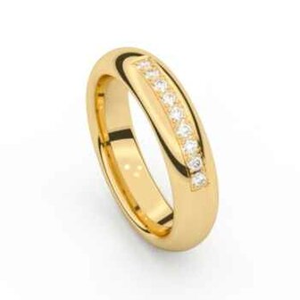 Trouwring - Briljant 18kt | Memoire