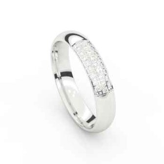 Trouwring - Briljant 18kt | Memoire