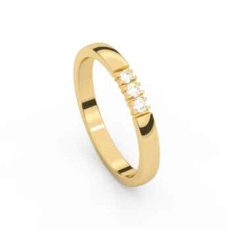 Trouwring - Briljant 18kt | Memoire