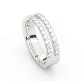 Trouwring - Briljant 18kt | Memoire