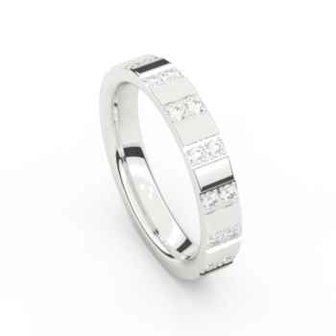 Trouwring - Briljant 18kt | Memoire