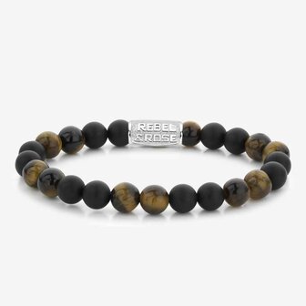 Armband - Staal/Beads | Rebel &amp; Rose