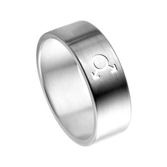 Ring - Staal | Amici