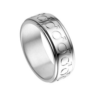 Ring - Staal | Amici