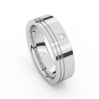 Ring - Briljant Staal | Amici