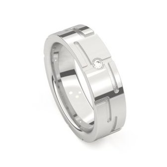 Ring - Briljant Staal | Amici