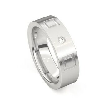 Ring - Briljant Staal | Amici