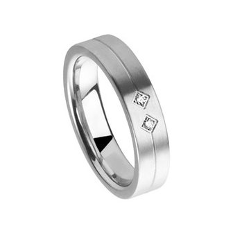 Ring - Briljant Staal | Amici