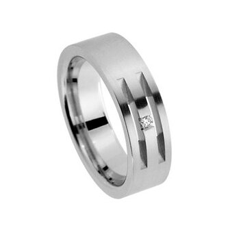 Ring - Briljant Staal | Amici