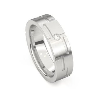 Ring - Briljant Staal | Amici