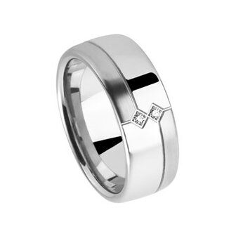 Ring - Briljant Staal | Amici