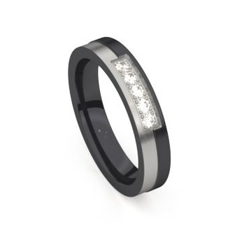 Ring - Staal | Amici