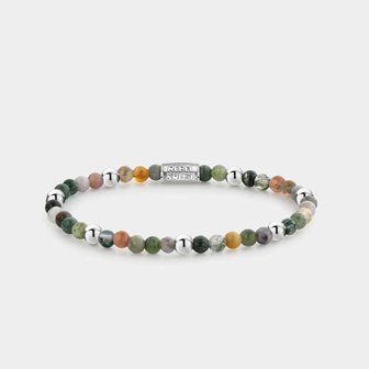 Armband - Staal/Beads | Rebel &amp; Rose