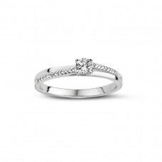 Ring - Briljant 18kt | Solitair