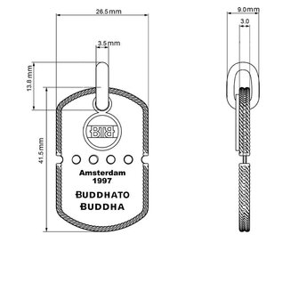 Hanger - Zilver | Buddha to Buddha