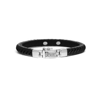 Armband - Zilver/Leder | Buddha to Buddha