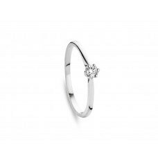 Ring - Briljant 18kt | Solitair