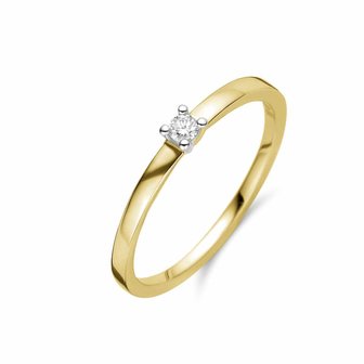 Ring - Briljant 18kt | Solitair