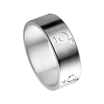 Ring - Staal | Amici