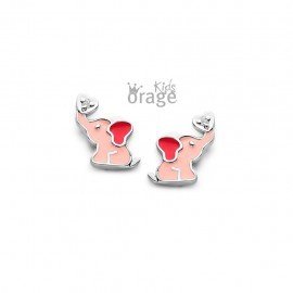 Oorbellen - Zilver | Orage Kids