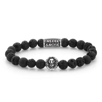 Armband - Staal/Beads | Rebel &amp; Rose