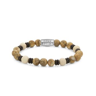 Armband - Staal/Beads | Rebel &amp; Rose