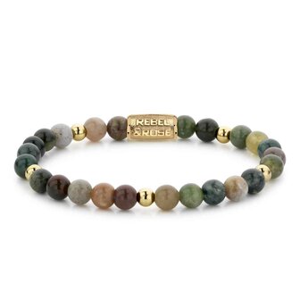 Armband - Staal/Beads | Rebel &amp; Rose