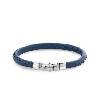 Armband - Zilver/Leder | Rebel &amp; Rose