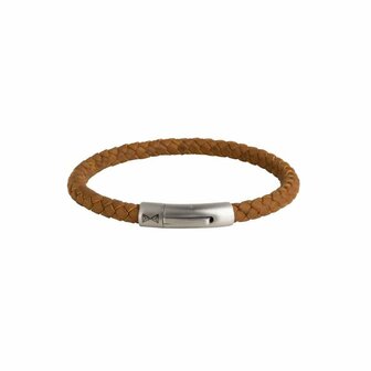 Armband - Staal/Leder | Aze