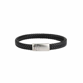 Armband - Staal/Leder | Aze