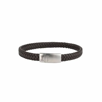 Armband - Staal/Leder | Aze