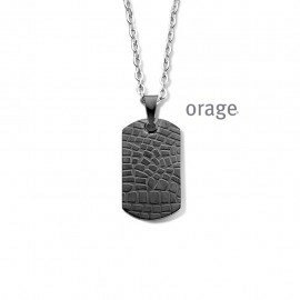 Collier - Staal | Orage