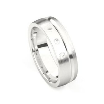 Trouwring - Zilver | Amici