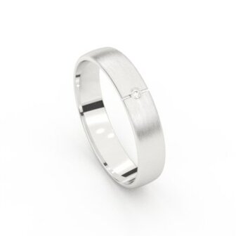 Trouwring - Briljant 18kt | Amici