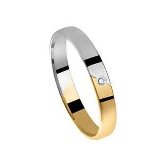 Trouwring - Briljant 18kt | Amici