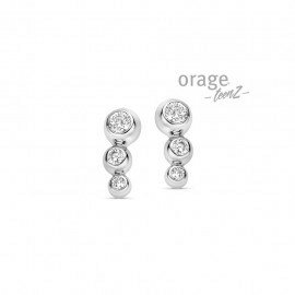 Oorbellen - Zilver | Orage Teenz