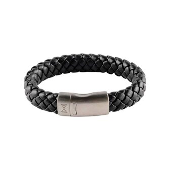 Armband - Staal/Leder | Aze