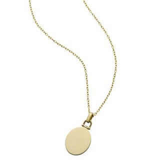 Collier - Staal | Fossil