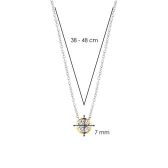 Collier - Zilver | Ti Sento