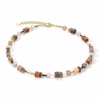 Collier - Staal/GeoCUBE&reg; | Coeur de Lion