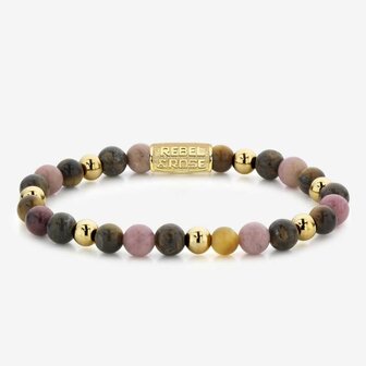 Armband - Staal/Beads | Rebel &amp; Rose