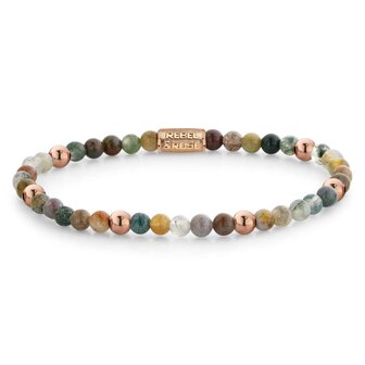 Armband - Staal/Beads | Rebel &amp; Rose