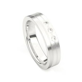 Trouwring - Zilver | Amici