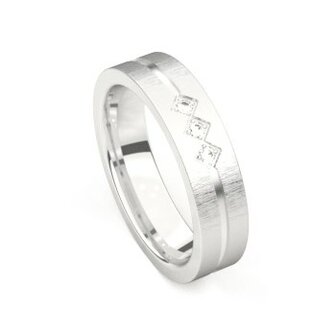 Trouwring - Zilver | Amici