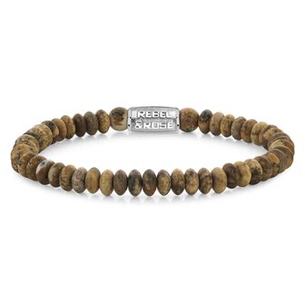 Armband - Staal/Beads | Rebel &amp; Rose