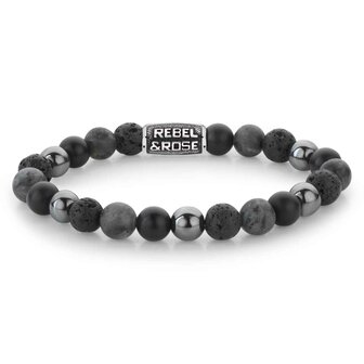 Armband - Staal/Beads | Rebel &amp; Rose