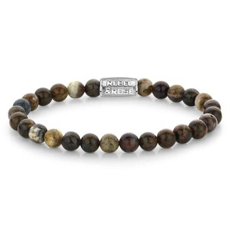 Armband - Staal/Beads | Rebel &amp; Rose