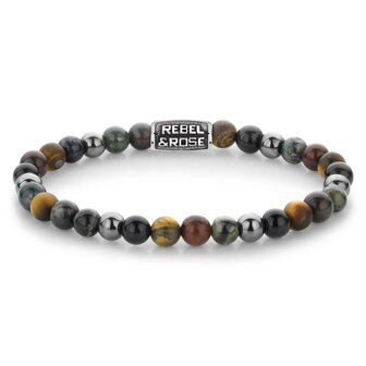 Armband - Staal/Beads | Rebel &amp; Rose